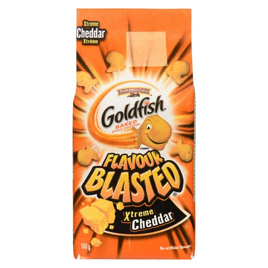Goldfish Flavour Blasted Xtreme Cheddar - 180g [Canadian]