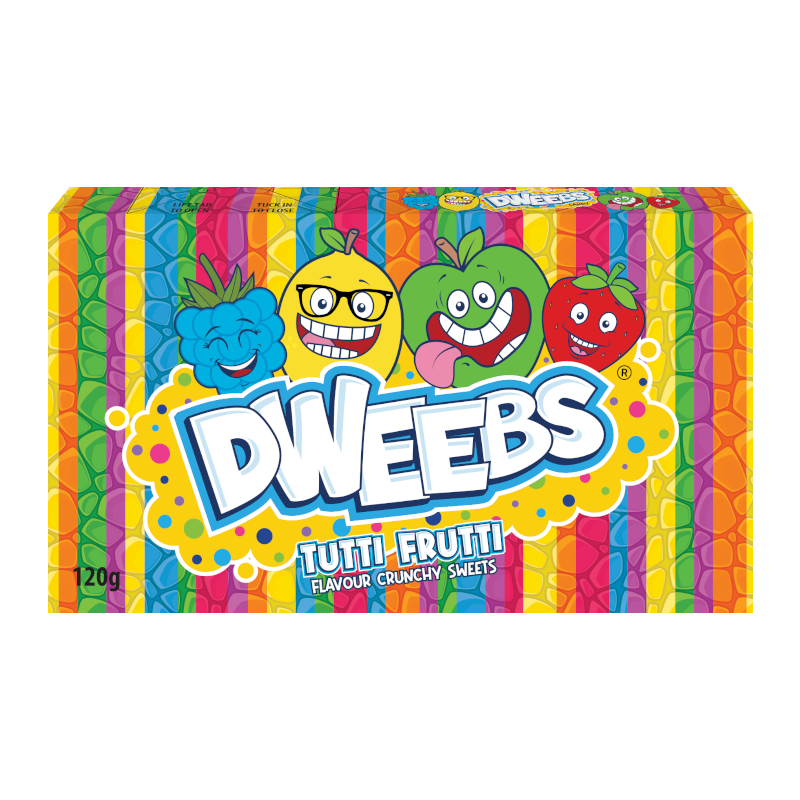 DWEEBS Tutti Frutti - 120g - Theatre Box