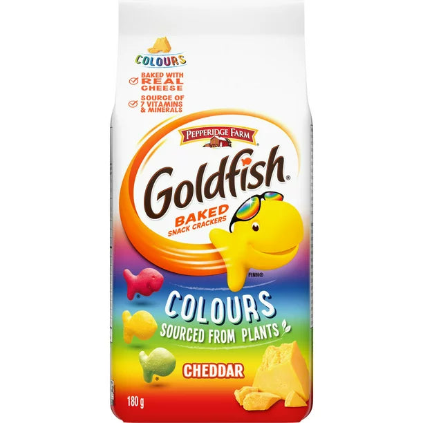Goldfish Colours Crackers 180g [Canadian] USA Bites