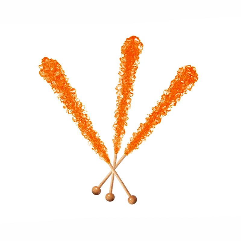 Espeez - Rock Candy on a Stick - Orange (Orange) - SINGLE 0.8oz (22g)