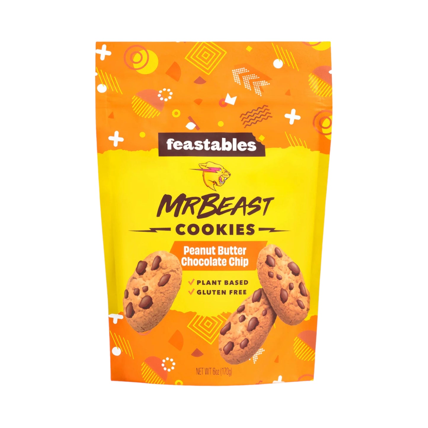 Feastables Mr Beast Peanut Butter Cookies, 6oz
