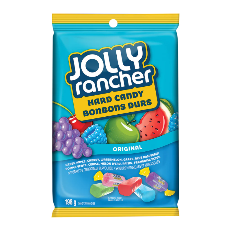 Jolly Rancher Hard Candy Original - 198g [Canadian]