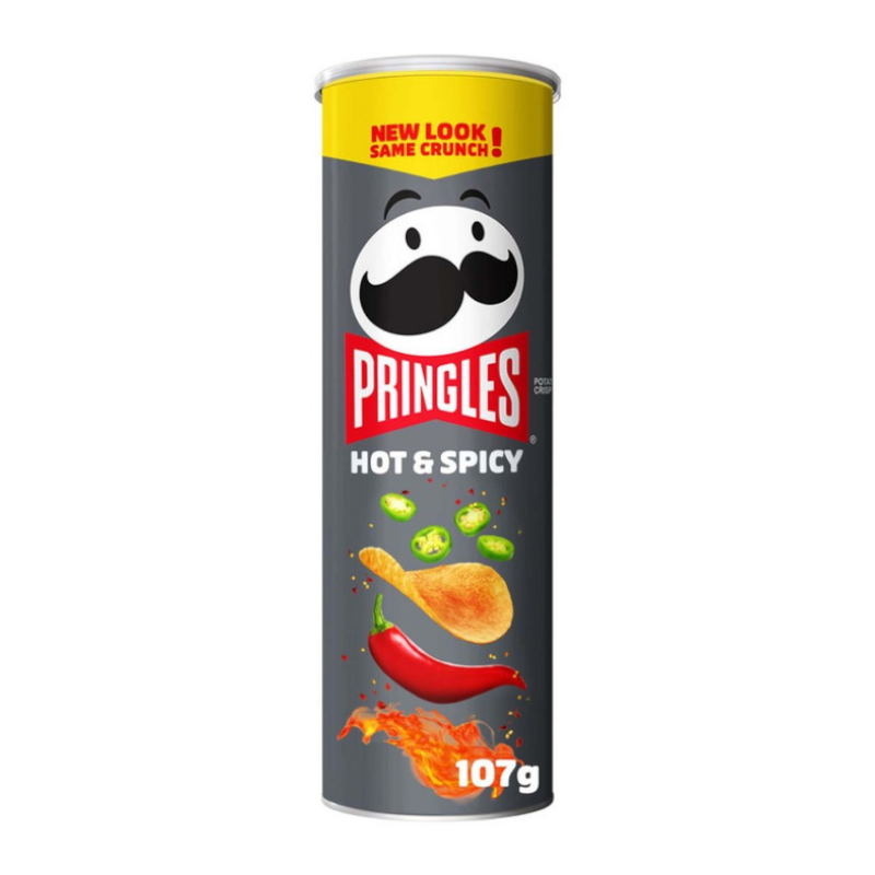 Pringles Hot & Spicy - 107g