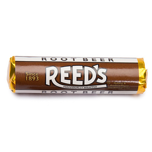 Reed's Root Beer Flavored Hard Candy Roll - 1.01oz (29g)