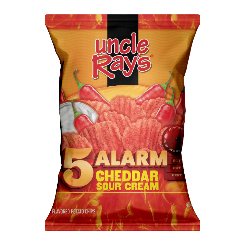 Uncle Ray's 5 Alarm Cheddar & Sour Cream - 3oz (85g)