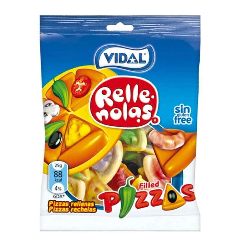 Vidal Relle Nolas Pizzas - 3.17oz (90g)