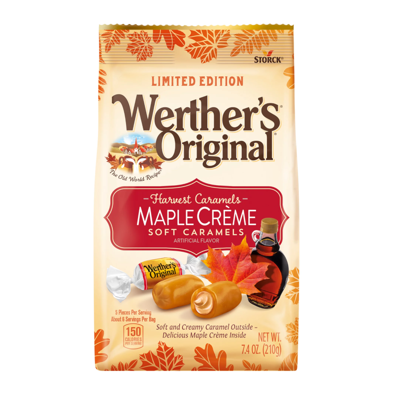 Werther's Original Maple Creme Soft Caramels - 7.4oz (210g)