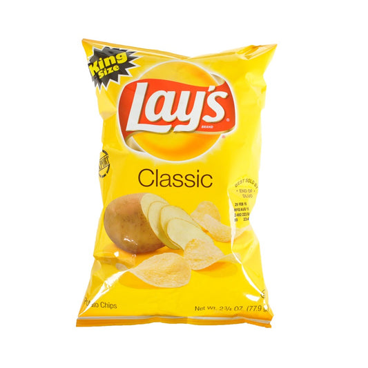 Lay's Classic Potato Chips 77.9g
