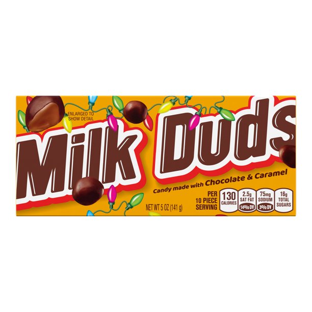 Milk Duds Christmas Edition - 5oz (141g) - Theatre Box