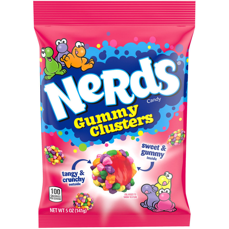 Nerds Rainbow Gummy Clusters - 3oz (85g)