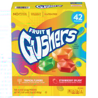Fruit Gushers - SINGLE POUCH (22.6g)