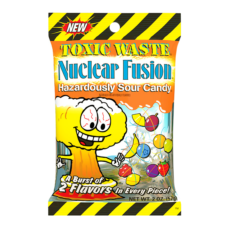 Toxic Waste Nuclear Fusion Peg Bag - 2oz (57g)