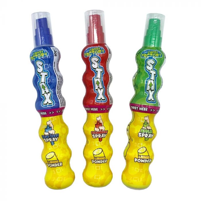 Crazy Candy Factory Stax Candy Spray & Powder 80g