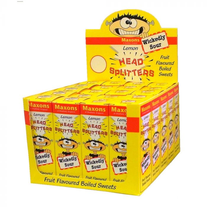 Maxons Lemon Head Splitters 160g