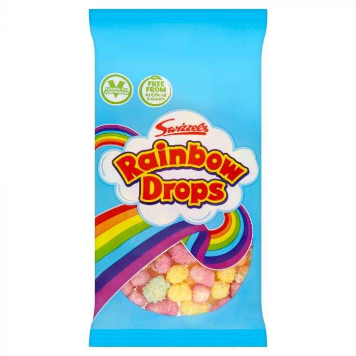 Swizzels Rainbow Drops Mini Bags - 10g (PMP £0.20)