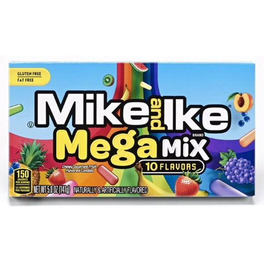 Mike And Ike Mega Mix - 5oz (141g) - Theatre Box
