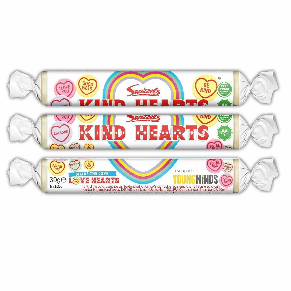 Swizzels Love Heart Rolls - 39g