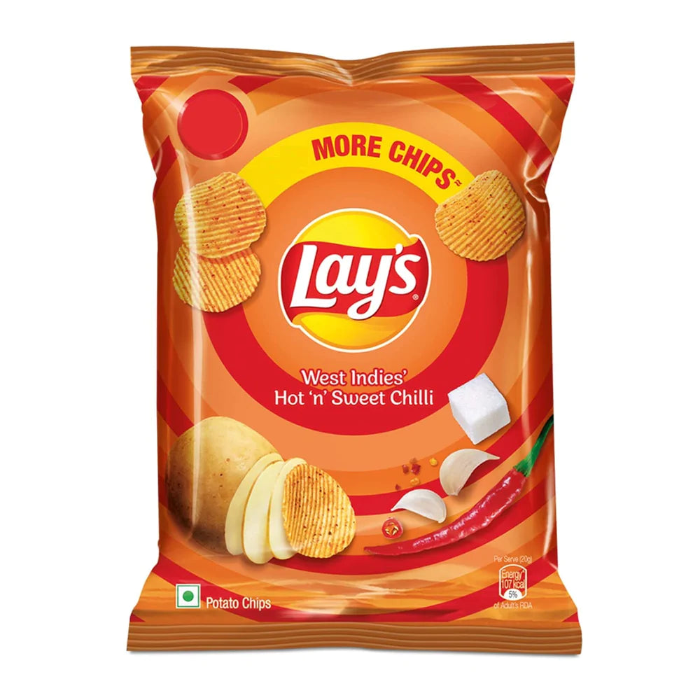 Lay’s West Indies’ Hot ‘N’ Sweet Chilli - 50G