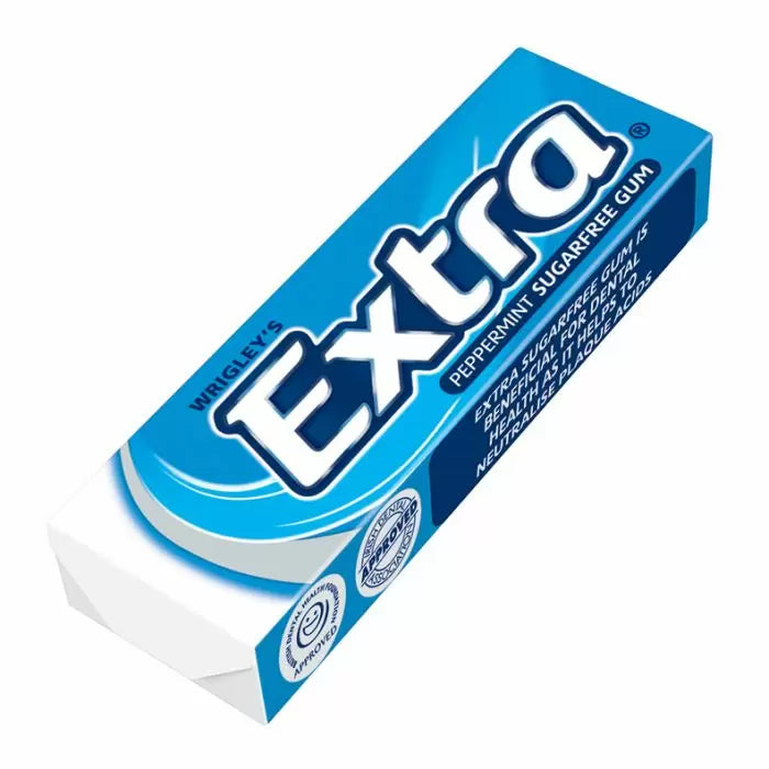 Extra Peppermint Sugarfree Chewing Gum - 10 Pieces