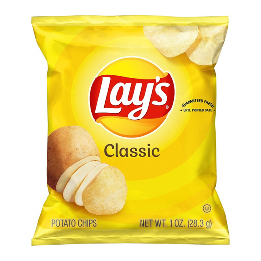 Lay's Classic Potato Chips 1oz (28.3g)