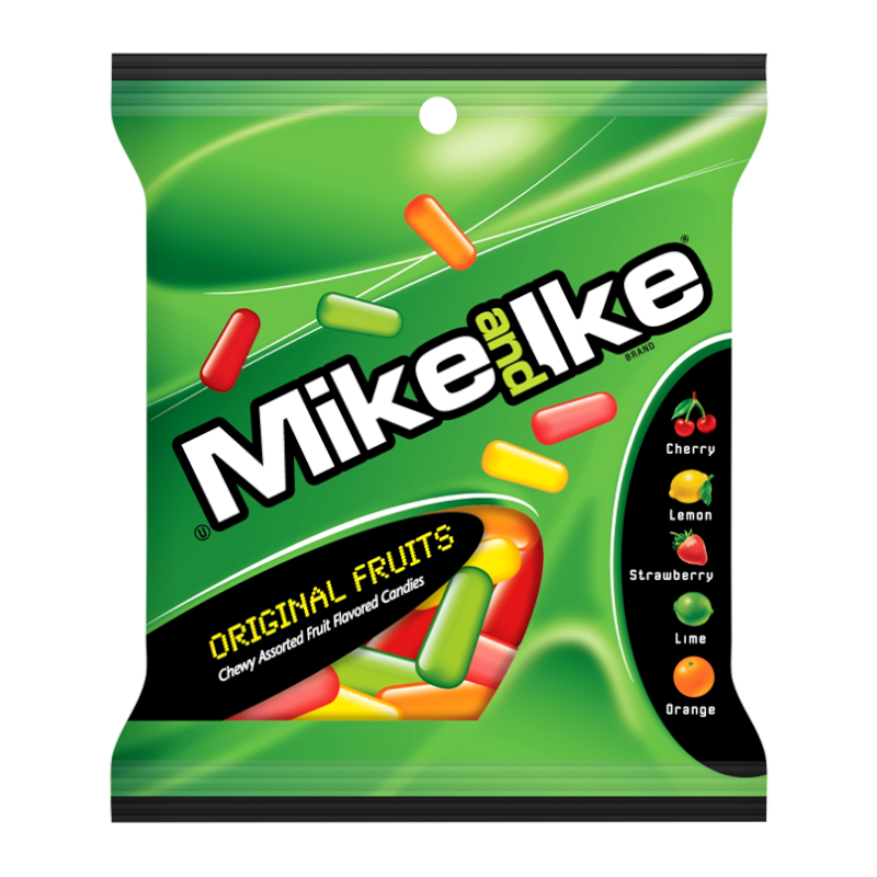 Mike And Ike Original Peg Bag - 3.5oz (99g)