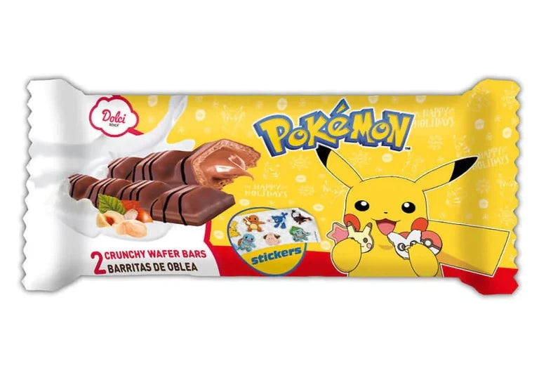 Dolce Pokémon Choco Wafers (2-bars) 45g
