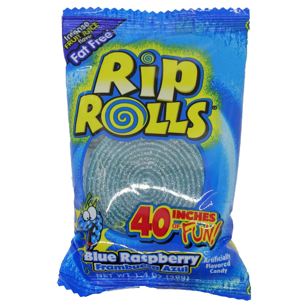 RIP ROLLS BLUE RASPBERRY 1.4 oz