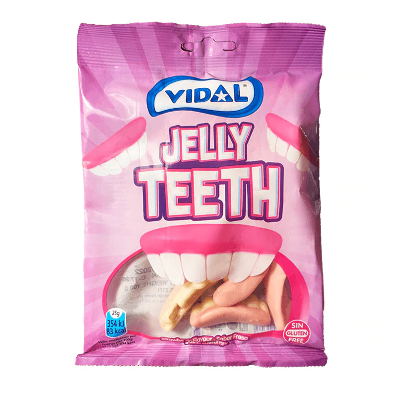 Vidal Jelly Teeth - 90g