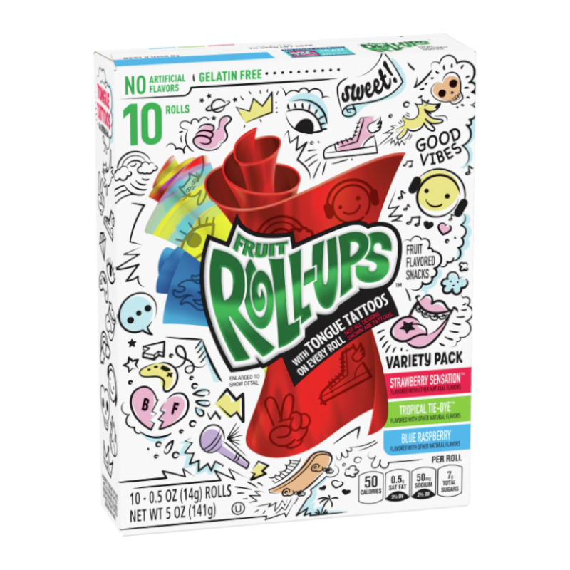 Betty Crocker Fruit Roll-ups Variety Pack - 5oz (141g)