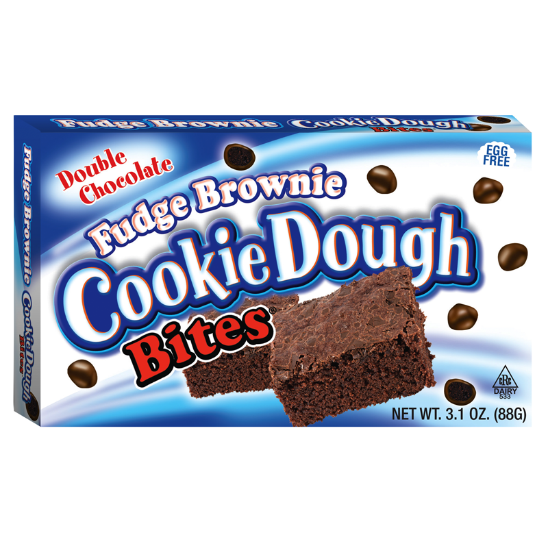Cookie Dough Bites Fudge Brownie - 3.1oz (88g) - Theatre Box