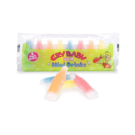 Cry Baby Sour Mini Drinks - 2.79oz (79g) - 8 pack