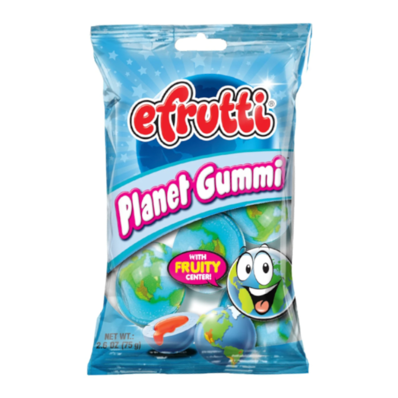 E.Frutti Planet Gummi Peg Bag - 2.6oz (75g)