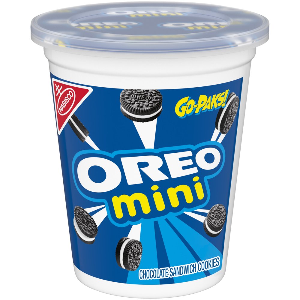 OREO Mini Chocolate Sandwich Cookies Go-Paks, 3.5 oz