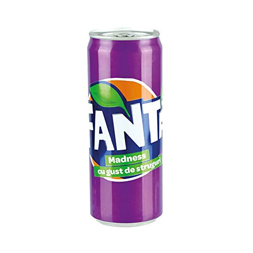 Fanta Madness Grape Can 330ml