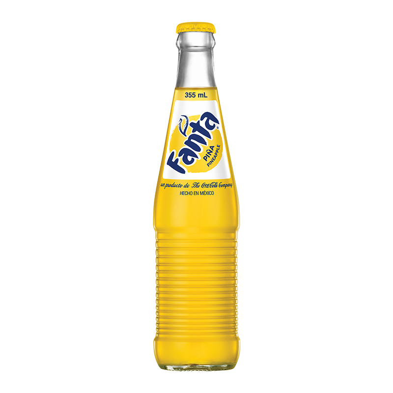 Mexican Fanta Pineapple Soda - 355ml