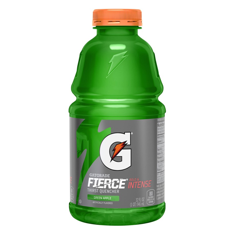 Gatorade Fierce Green Apple 32oz (946ml)