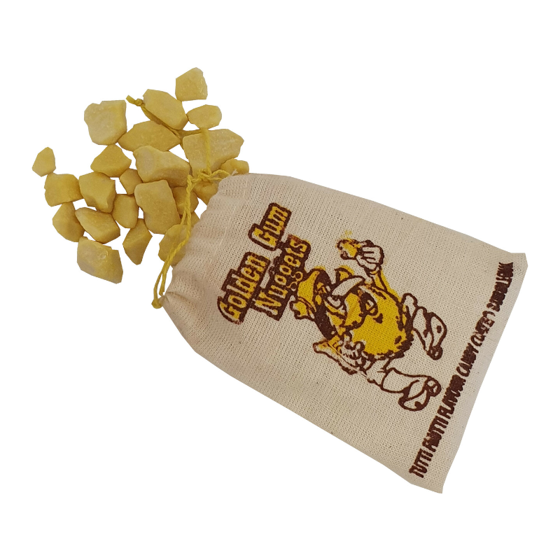 Espeez - Gold Mine Golden Nuggets Bubble Gum - 2oz (57g)