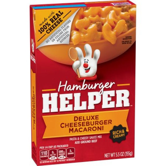 Hamburger Helper Deluxe Cheeseburger Macaroni 5.5oz (155g)