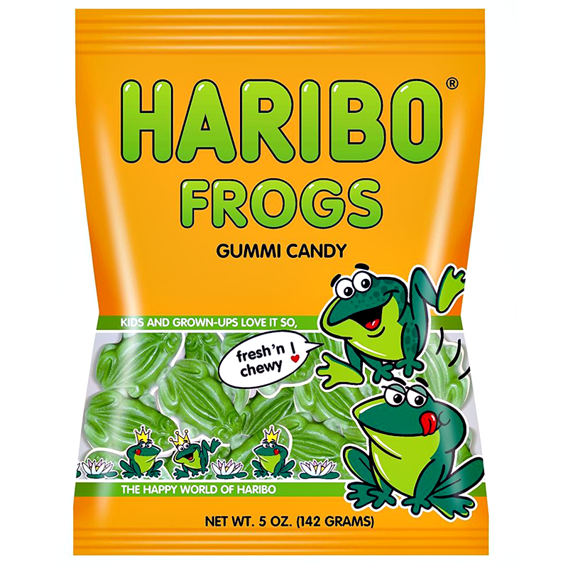 Haribo Frogs - 5oz (142g)