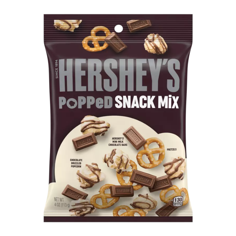 Hershey's Popped Snack Mix - 4oz (113g)