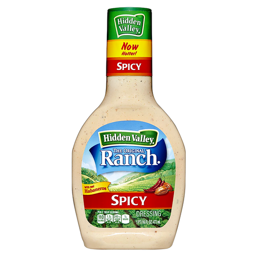 Hidden Valley Spicy Ranch Dressing 16oz (473ml)