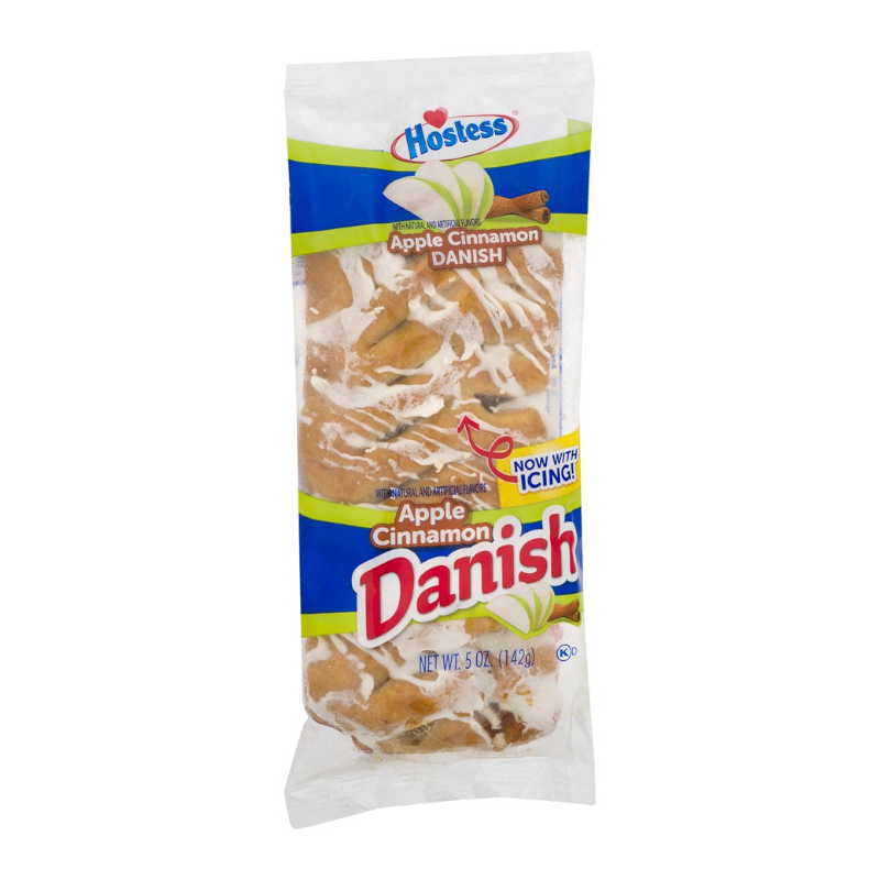 Hostess Iced Apple Cinnamon Danish - 5oz (142g)