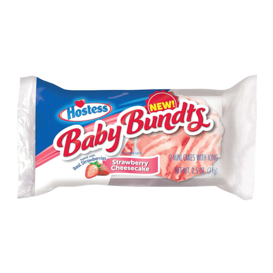 Hostess Strawberry Cheesecake Baby Bundts 2-Pack - 2.5oz (71g)