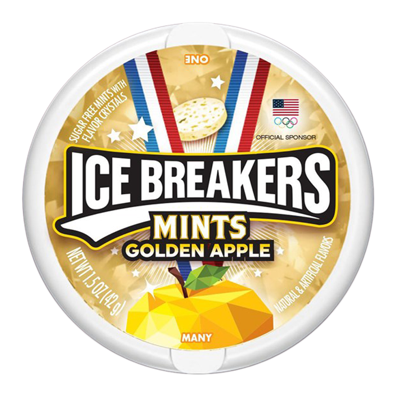 Ice Breakers Golden Apple Mints - 1.5oz (42g)