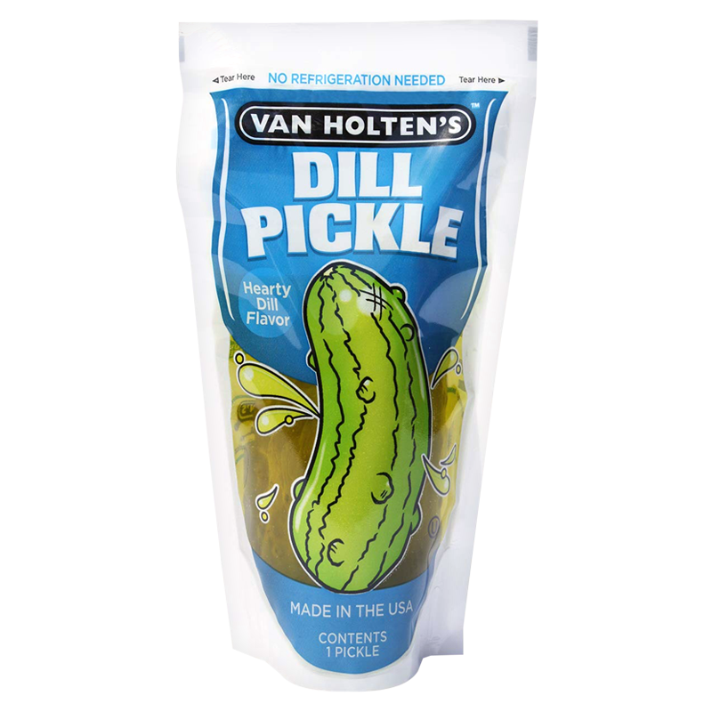 Van Holten's - Jumbo Hearty Dill Pickle-In-A-Pouch