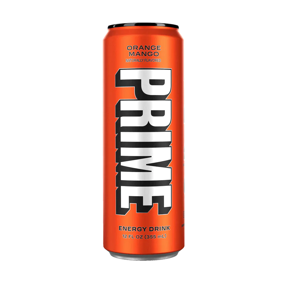 Prime Energy Orange Mango 12fl oz (355ml)