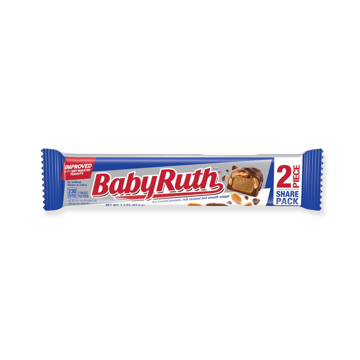 Nestle Baby Ruth 2 Piece Share Pack Bar - 3.3oz (93.5g)
