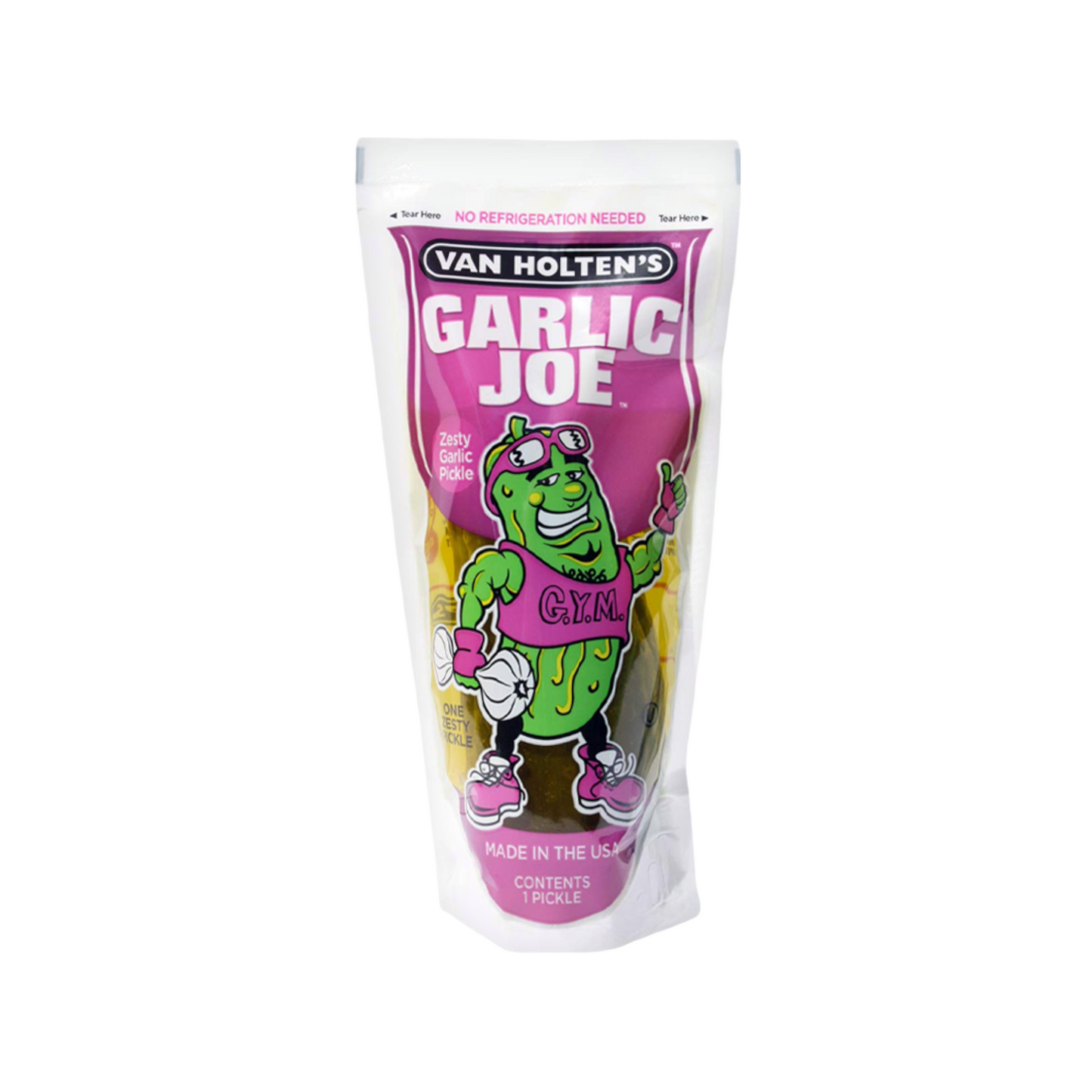 Van Holten's - Garlic Joe Zesty Garlic Pickle-In-A-Pouch