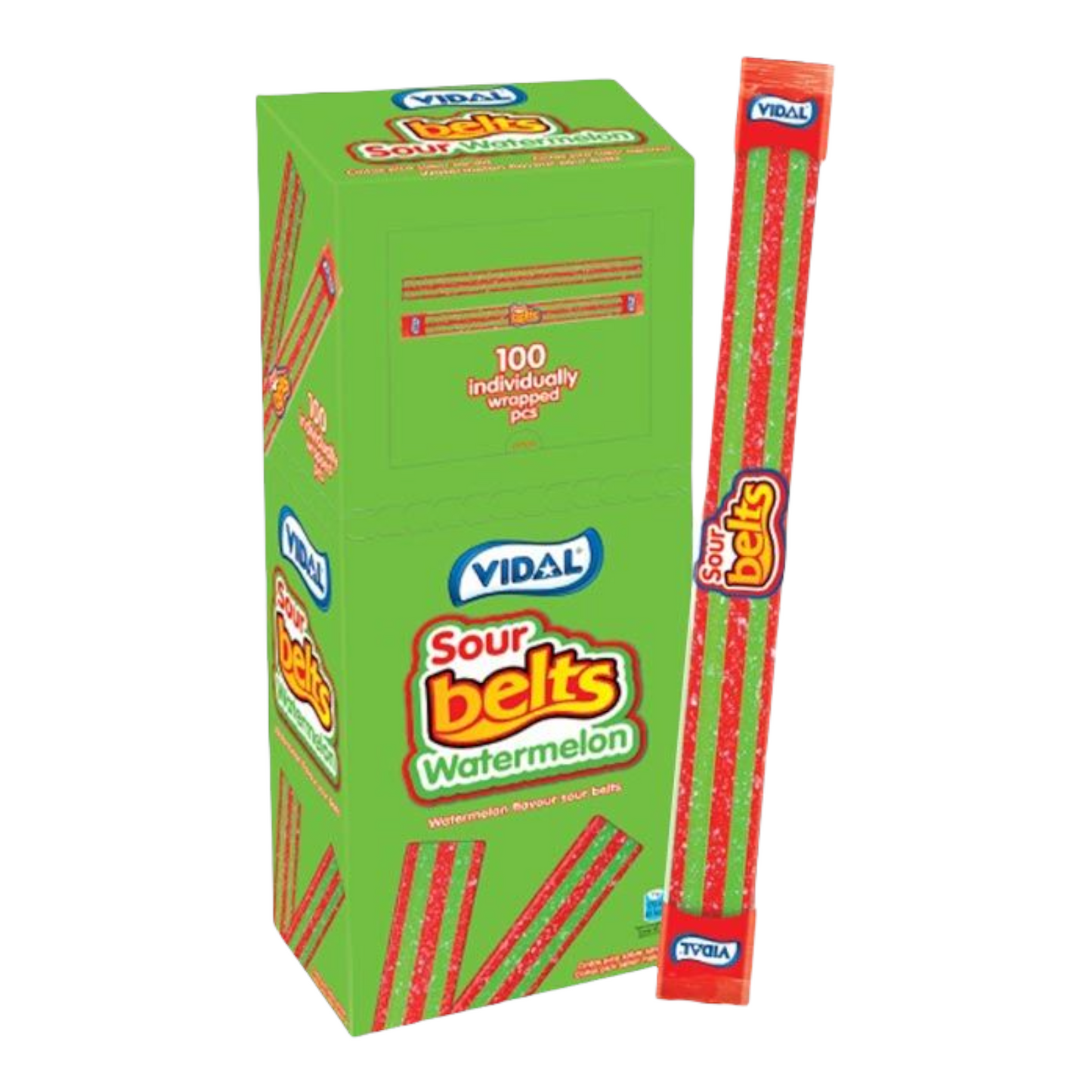 Vidal Watermelon Sour Belts - 11g