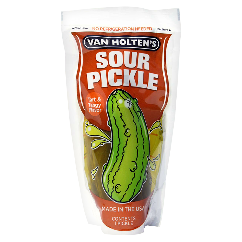 Van Holten's - Jumbo Sour Tart & Tangy Pickle-In-a-Pouch